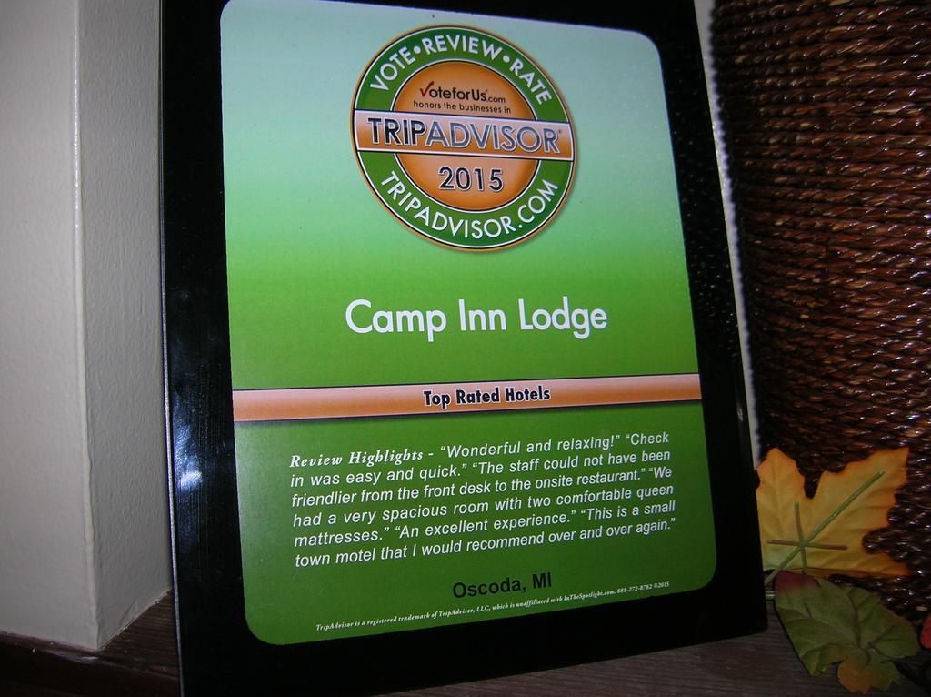 Camp Inn Lodge Oscoda 외부 사진